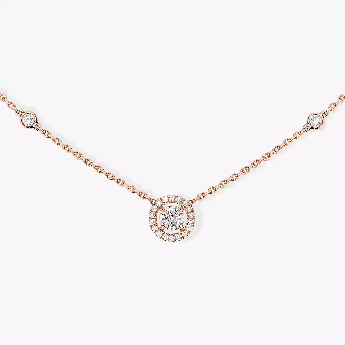 Diamond Necklace 0,20ct Brilliant Shape Joy