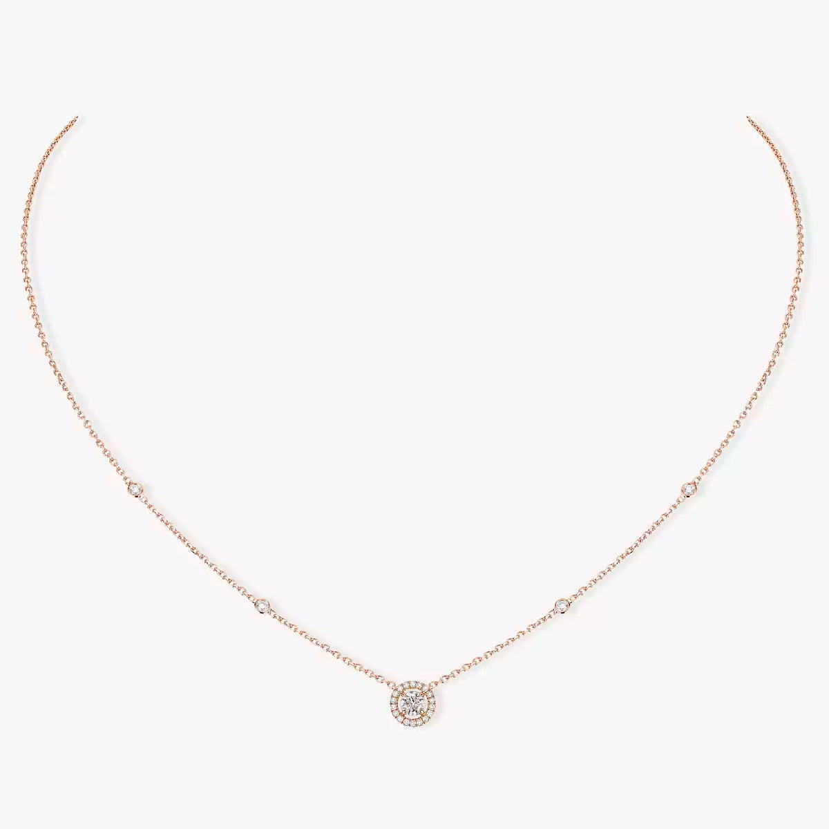 Diamond Necklace 0,20ct Brilliant Shape Joy