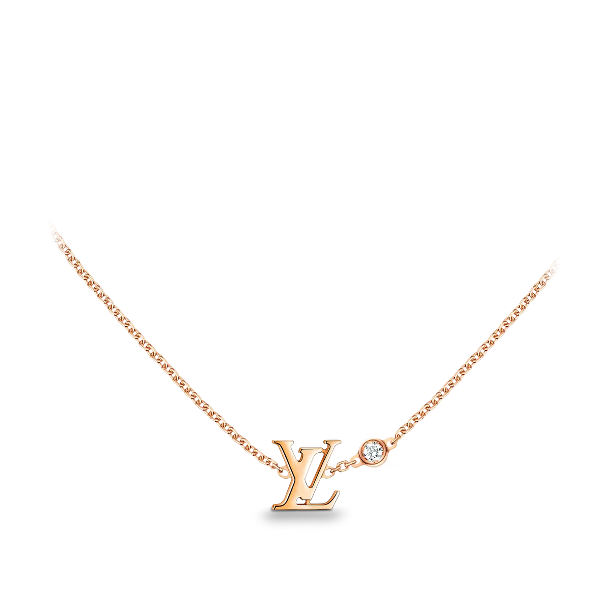 IDYLLE BLOSSOM 18K GOLD DIAMOND NECKLACE