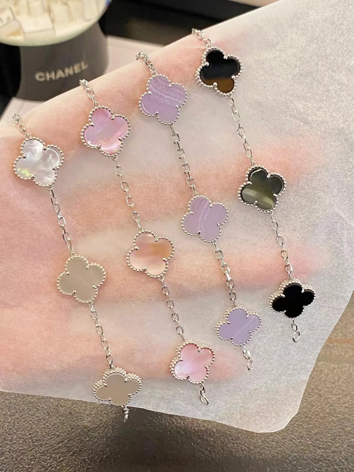Van Cleef & Arpels Four Leaf Clover  Bracelet