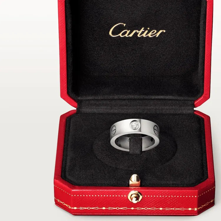 LOVE RING, 3 DIAMONDS