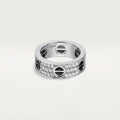 LOVE RING, DIAMOND-PAVED, CERAMIC