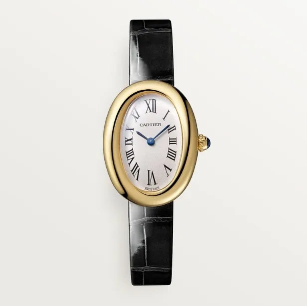 CARTIER Baignoire Mini Model, Quartz, Yellow Gold