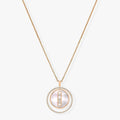 MOVE MM NACRE BLANCHE DIAMOND NECKLACE