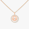 MOVE PM NECKLACE PINK GOLD DIAMOND