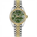 Rolex Datejust 31 Green Dial Diamonds Women's Watch 278273-0032