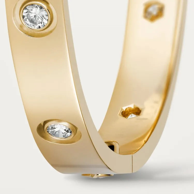 LOVE BRACELET, 10 DIAMONDS [Best Selling]