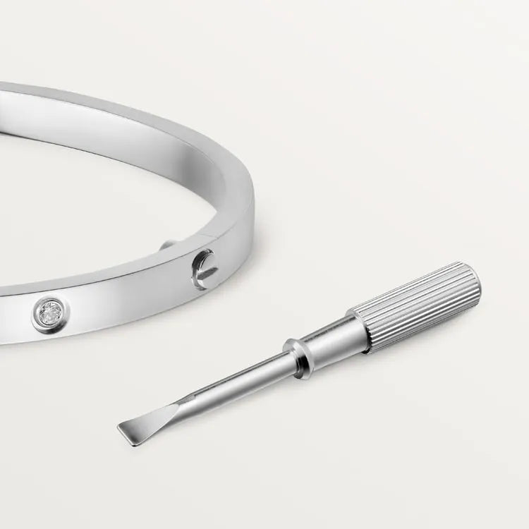 LOVE BRACELET, SMALL MODEL, 6 DIAMONDS