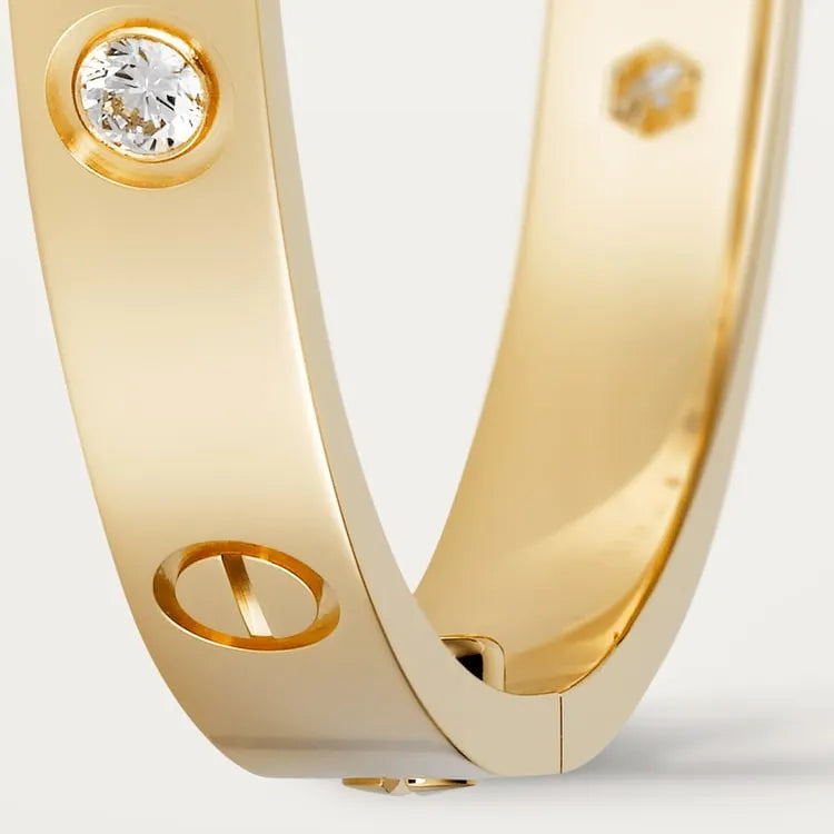LOVE BRACELET, 4 DIAMONDS
