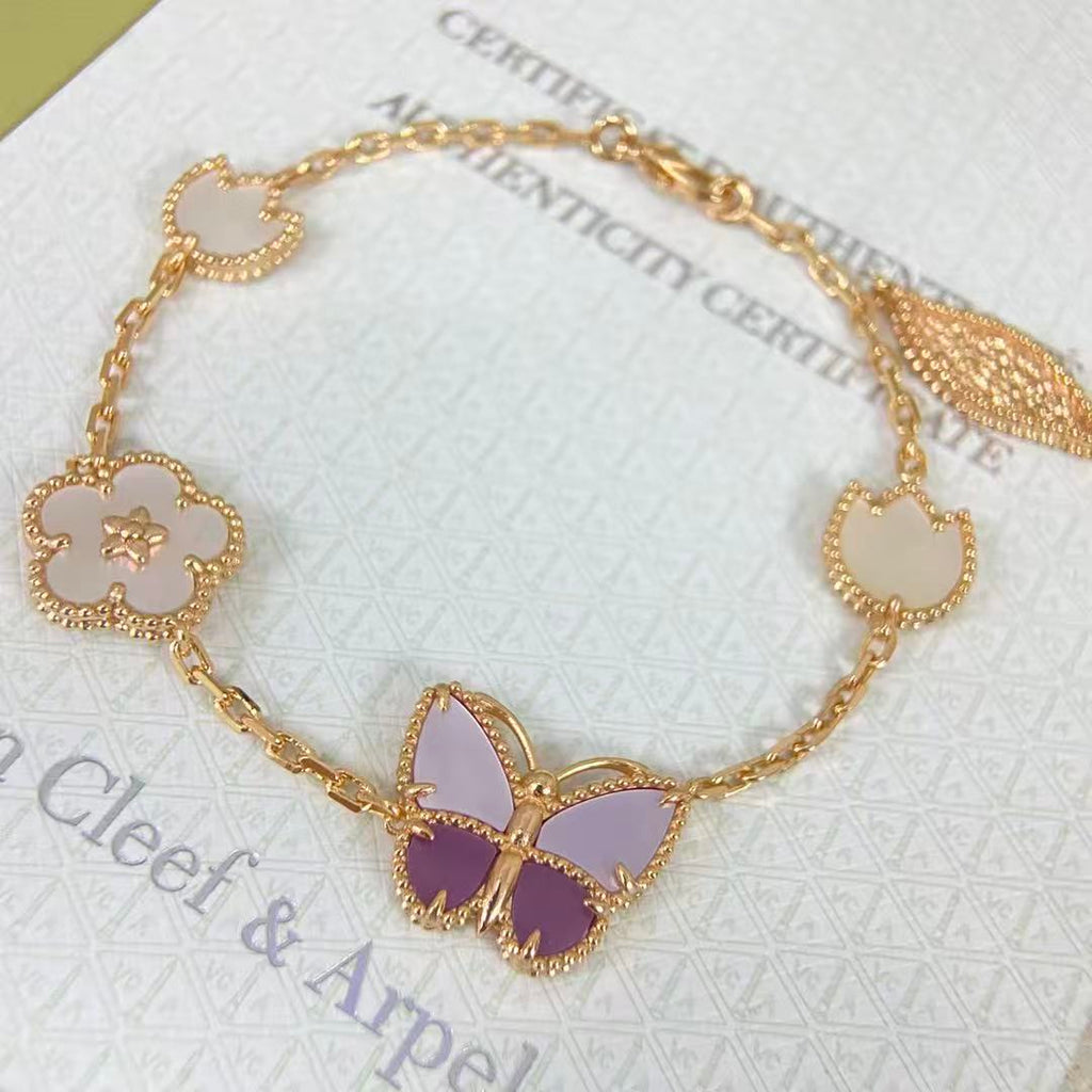 26 NEW CLOVER LUCKY LIGHT PURPLE SET