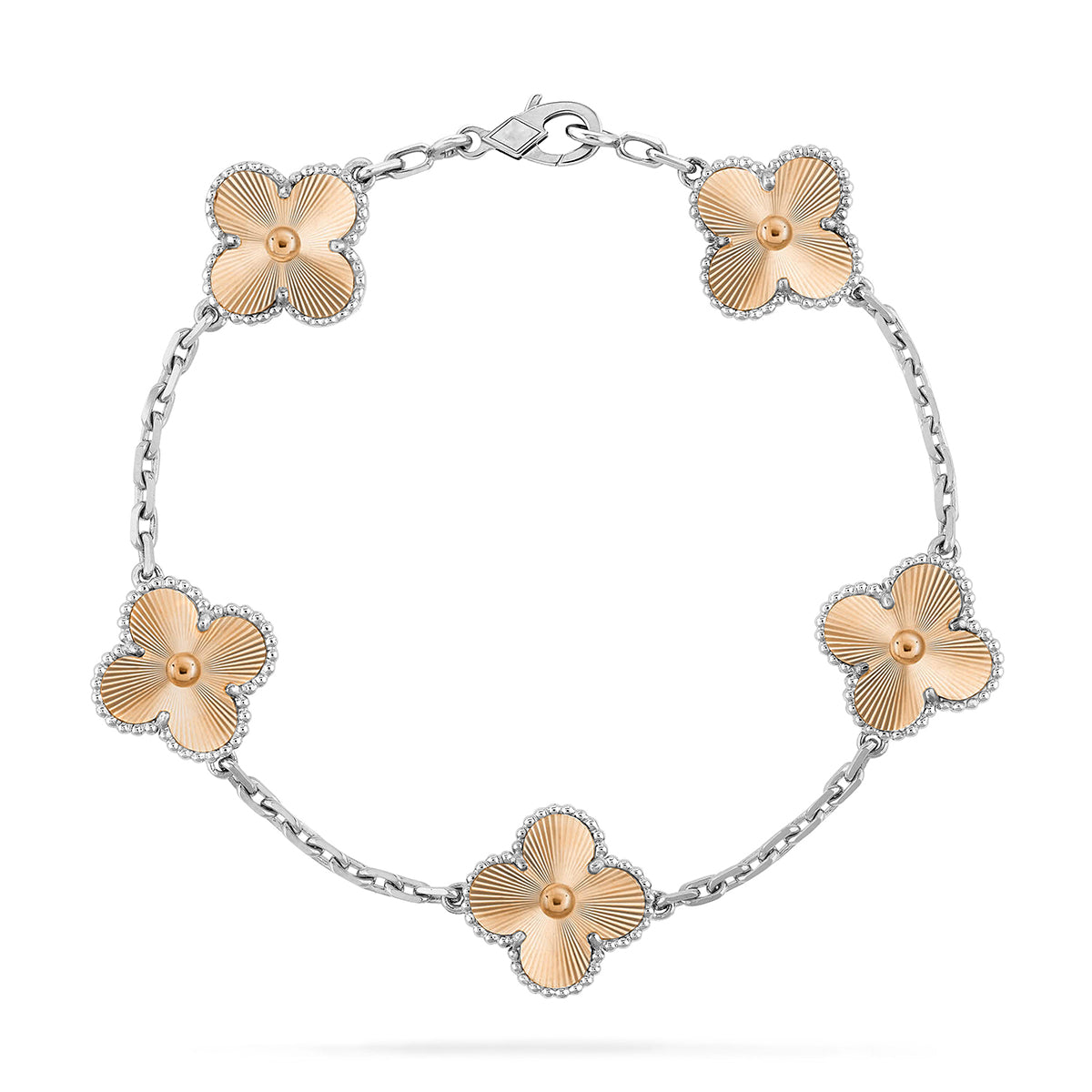 New  CLOVER 5 MOTIF LASER BRACELET COLLECTION