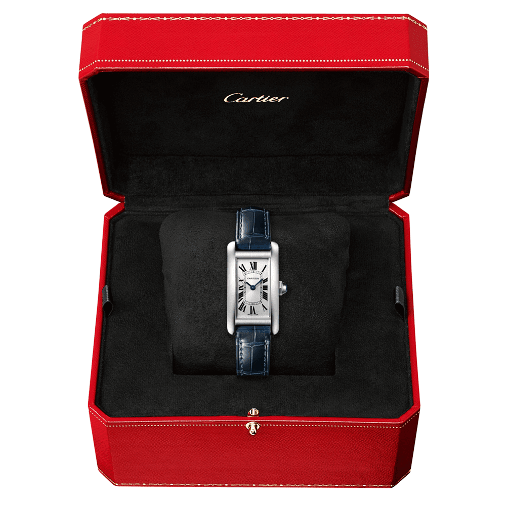 Tank Américaine Small Steel Strap Watch