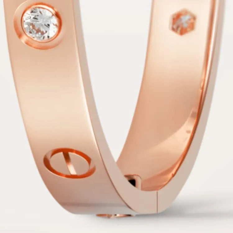 LOVE BRACELET, 4 DIAMONDS