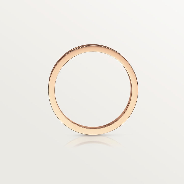 LOVE WEDDING BAND, 8 DIAMONDS
