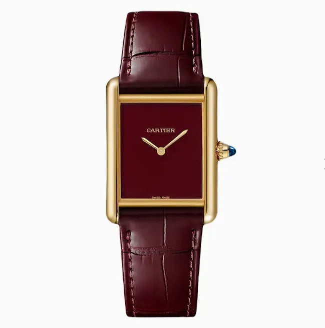 CARTIER Tank Louis Cartier Watch,Quartz Movement, Leather