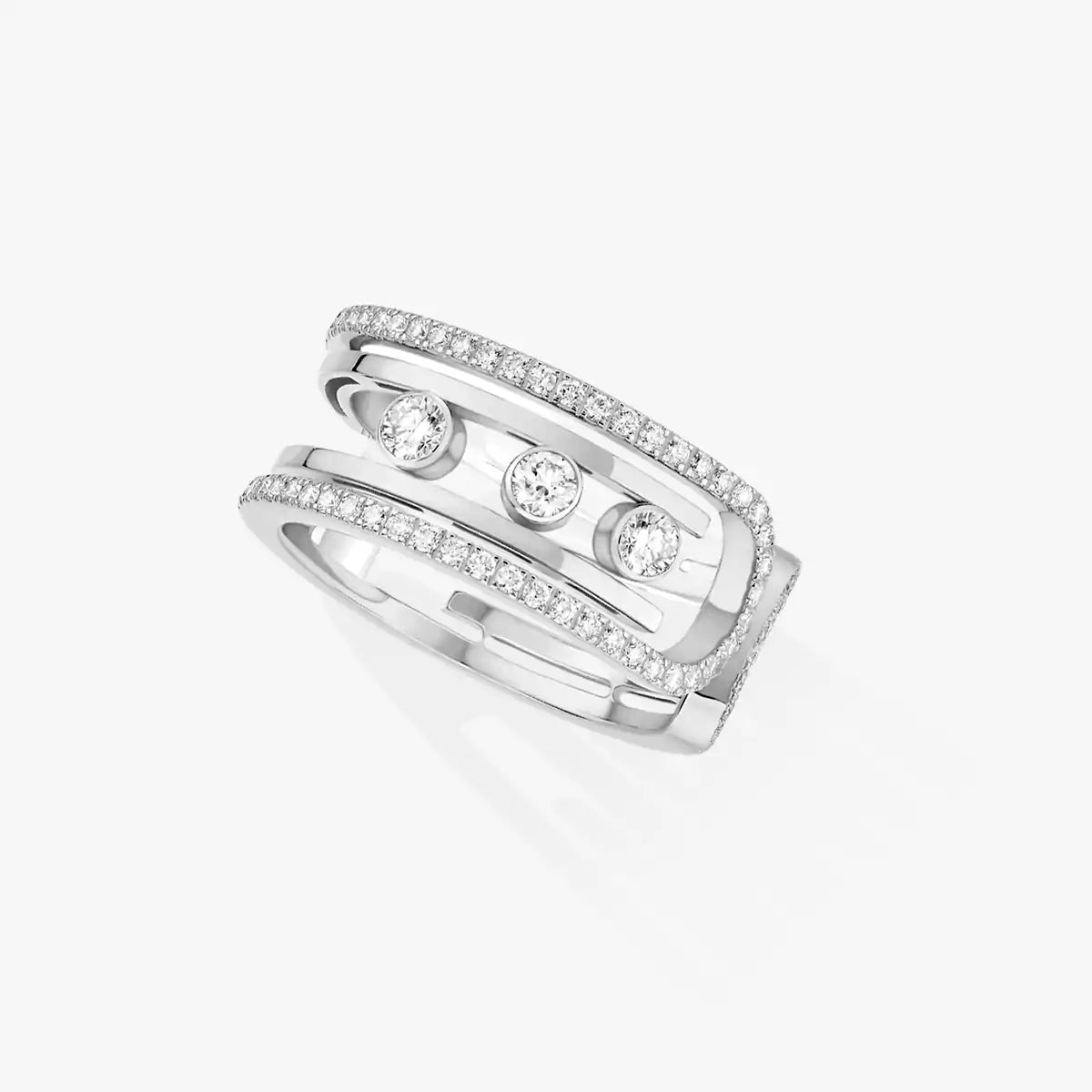 Move 10th Diamond Ring in Gold