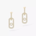 So Move XL Pave_-Set Diamond Pendant Earrings