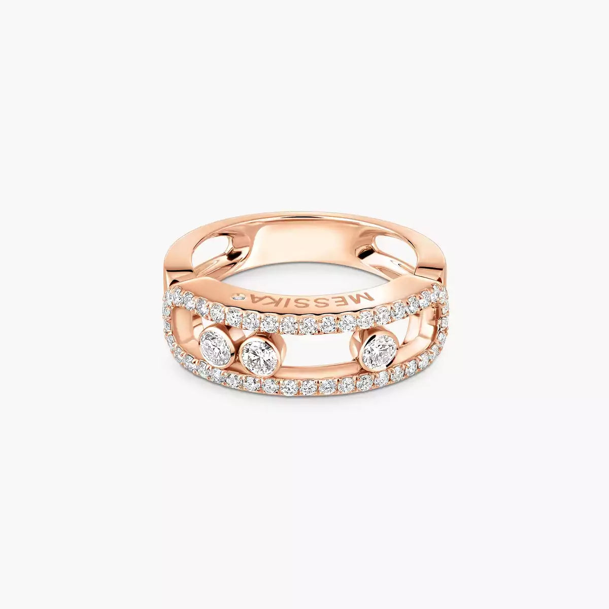 Move Gold Diamond Pave_ Ring