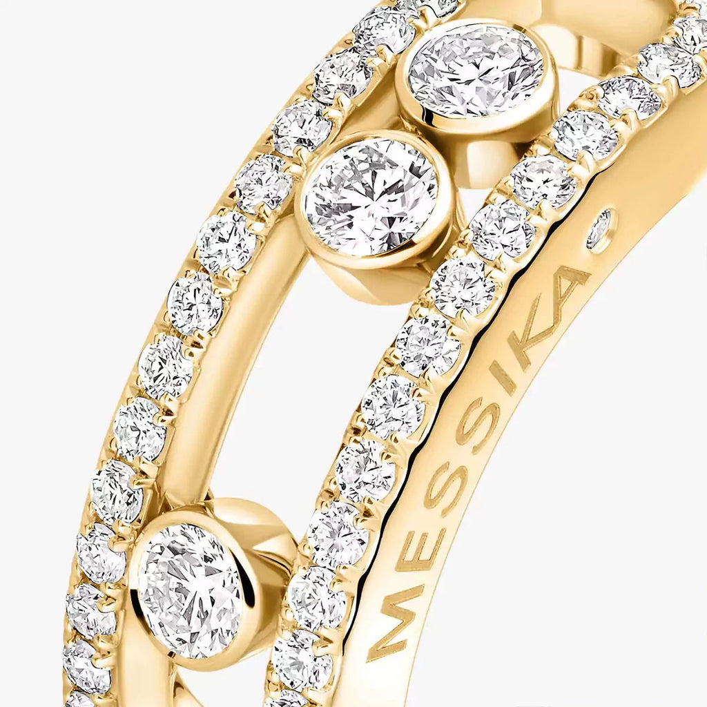Move Gold Diamond Pave_ Ring