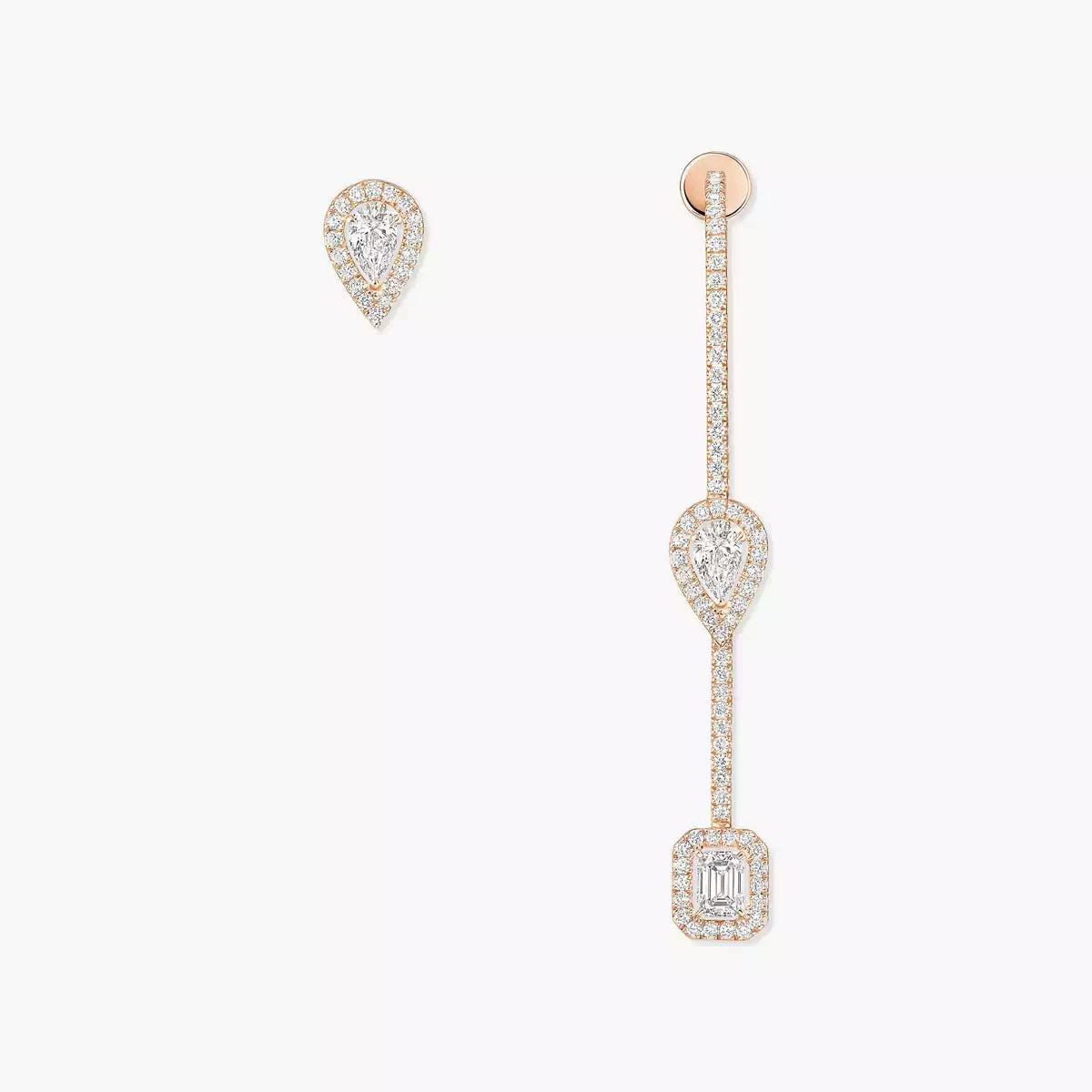 Diamond Drop Earrings My Twin