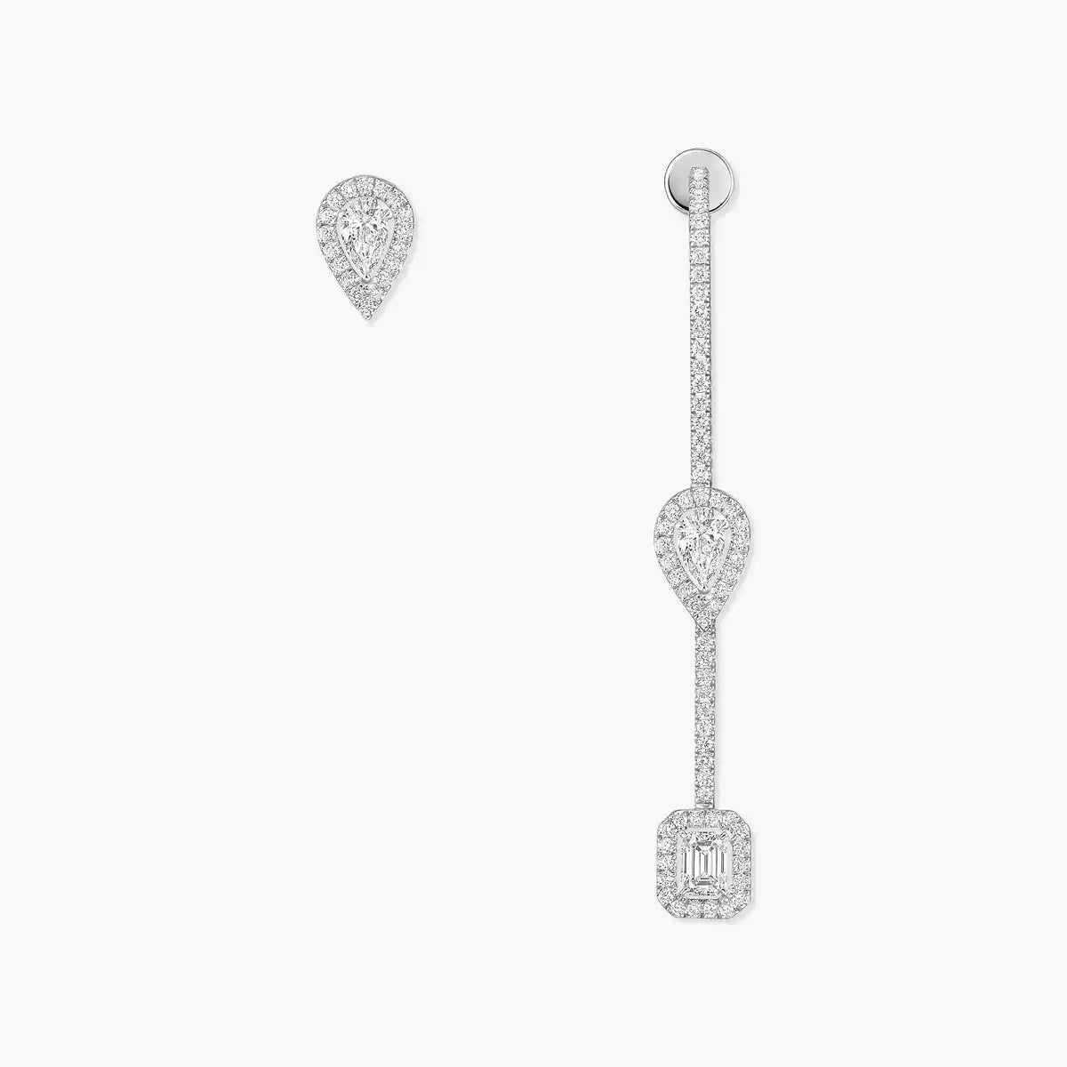 Diamond Drop Earrings My Twin