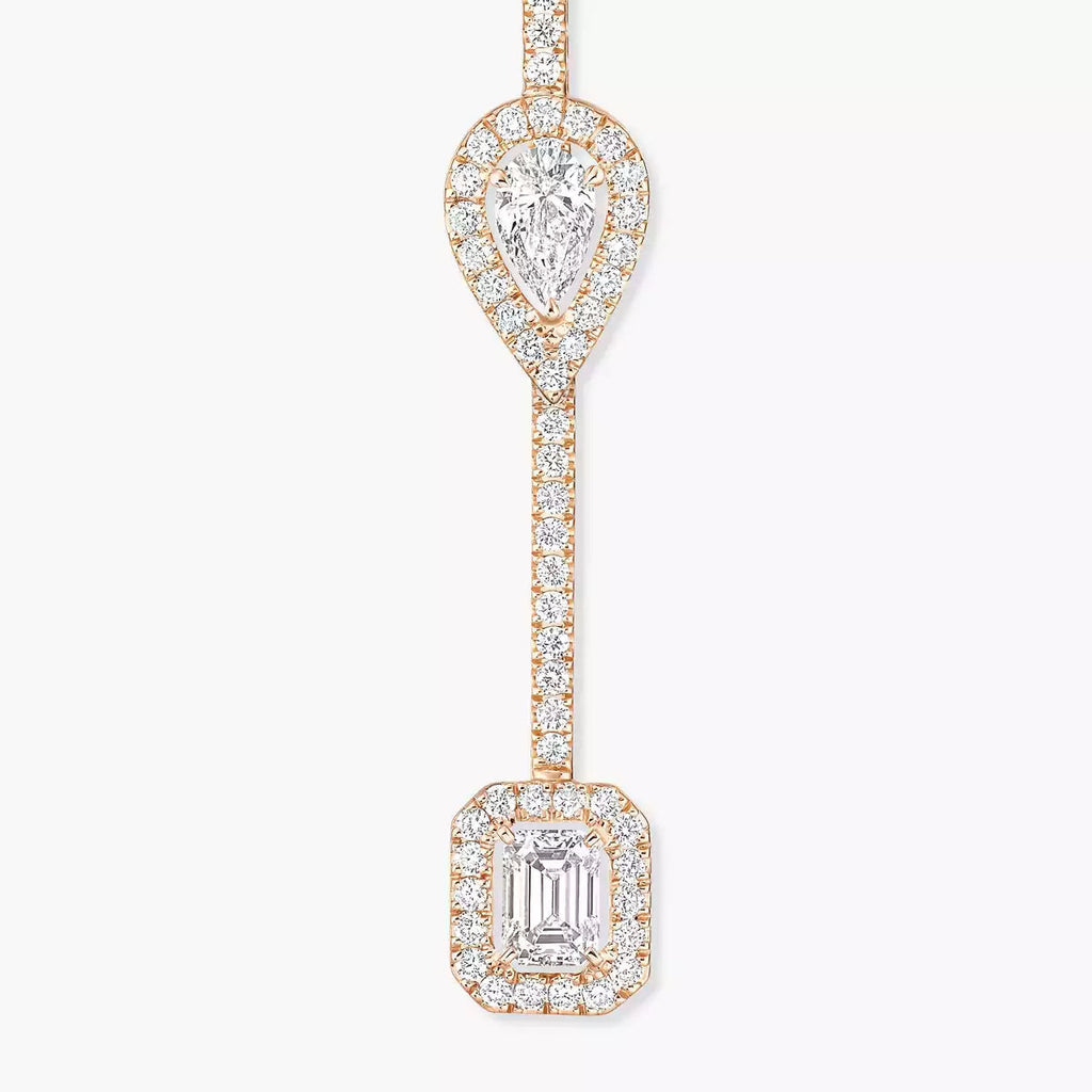 Diamond Drop Earrings My Twin