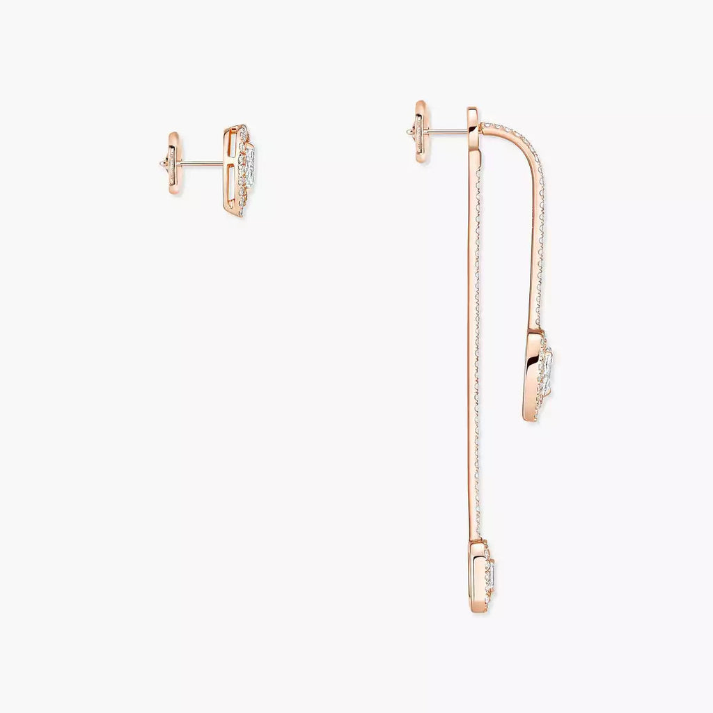 Diamond Drop Earrings My Twin