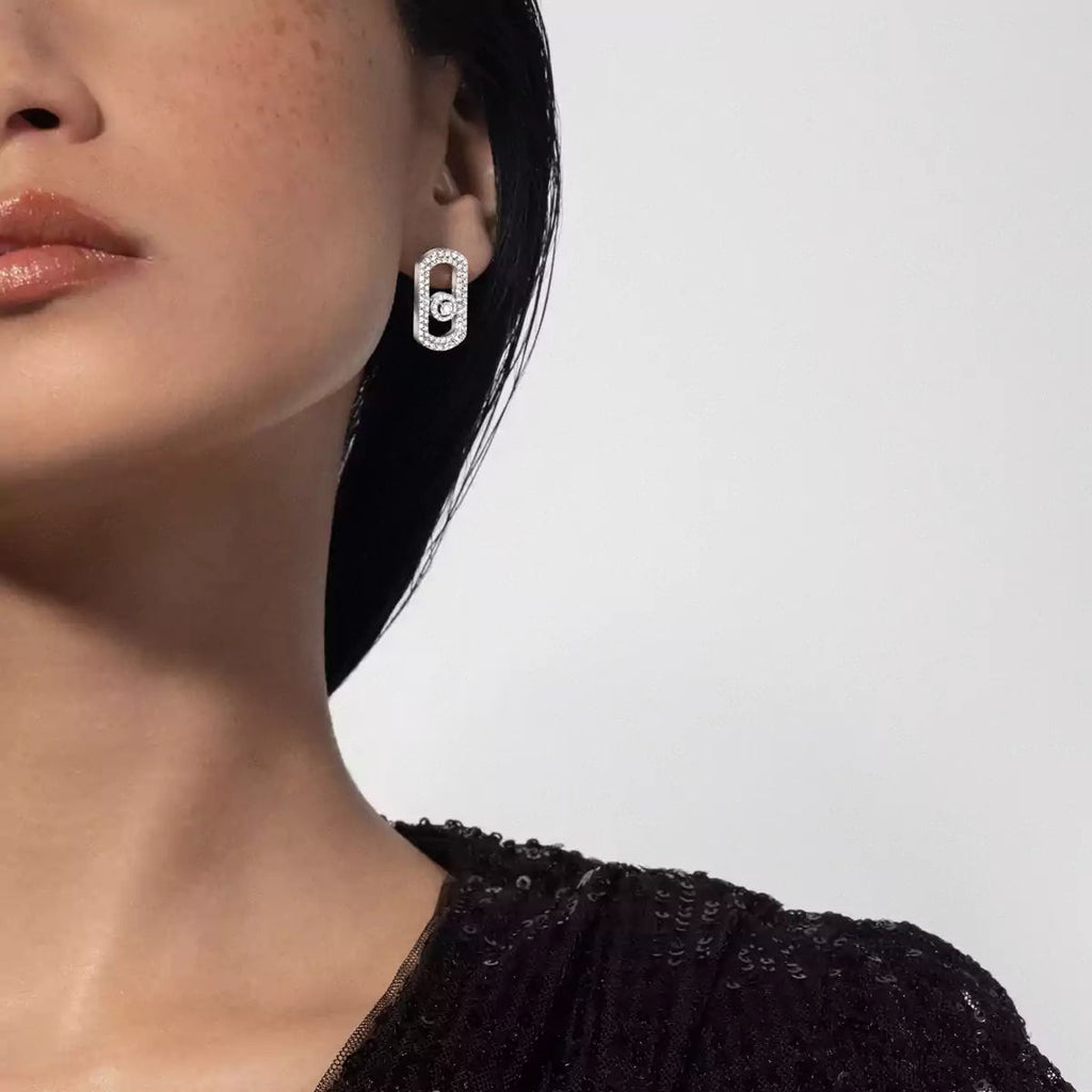 So Move Pave_-Set Diamond Earrings in Silver