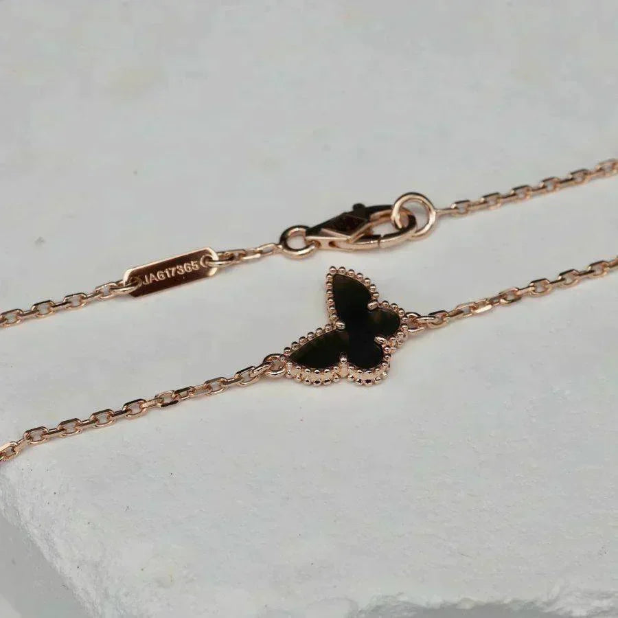 BUTTERFLY ONYX  BUTTERFLY BRACELET