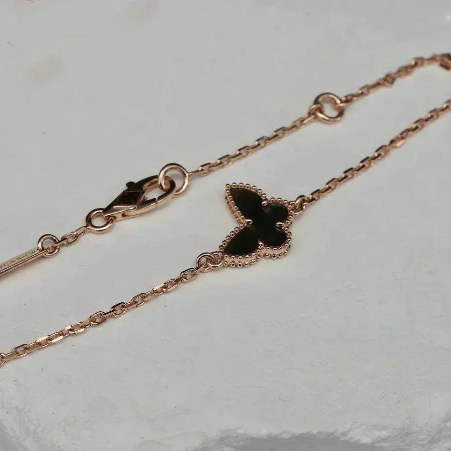BUTTERFLY ONYX  BUTTERFLY BRACELET